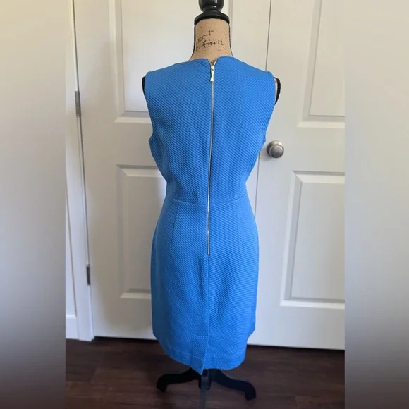♠️ Kate Spade ♠️ Emrick Sleeveless Dress EUC beautiful blue - Picture 8 of 14